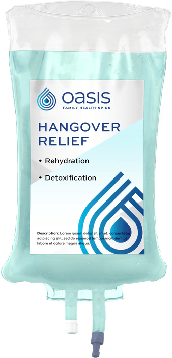 Hangover Relief IV drip